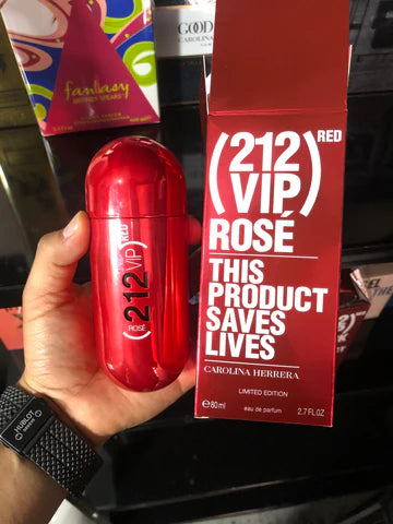 CAROLINA HERRERA 212 VIP ROSE RED