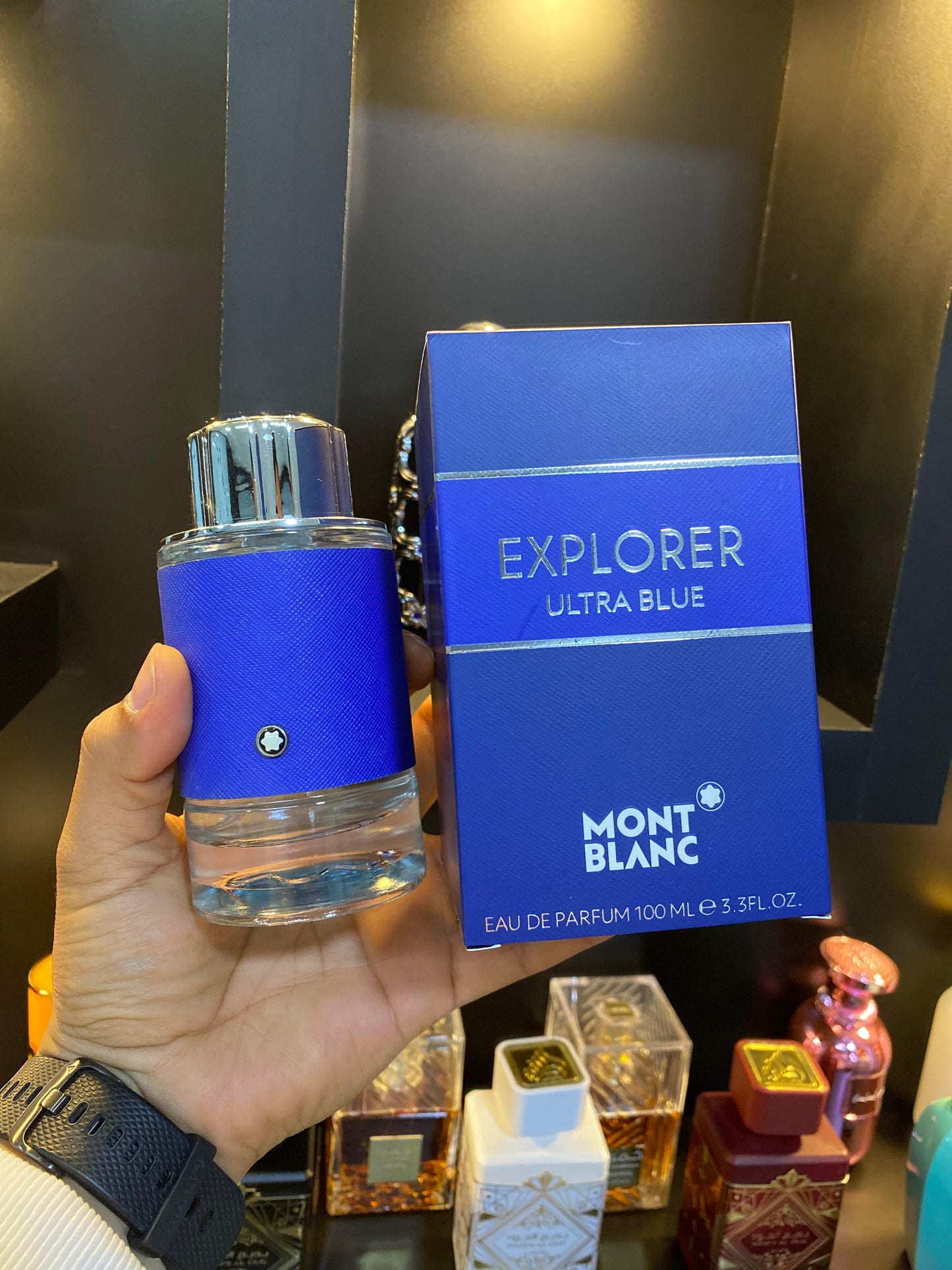MONTBLANC EXPLORER ULTRA BLUE