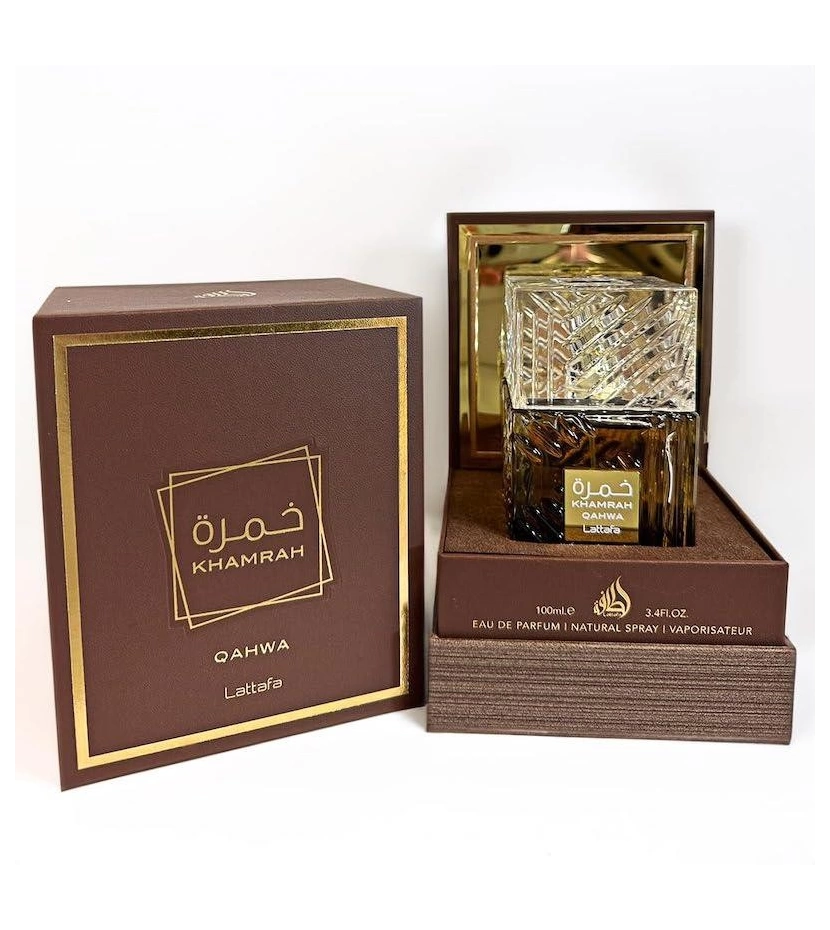 LATTAFA PERFUMES KHAMRAH QAHWA EN ESTUCHE DE LUJO – PERFUMERÌA ALÀ