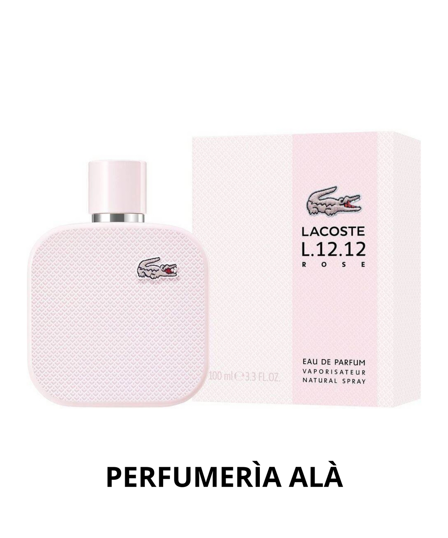 LACOSTE FRAGANCES L.12.12 EAU DE PARFUM ROSE FOR HER