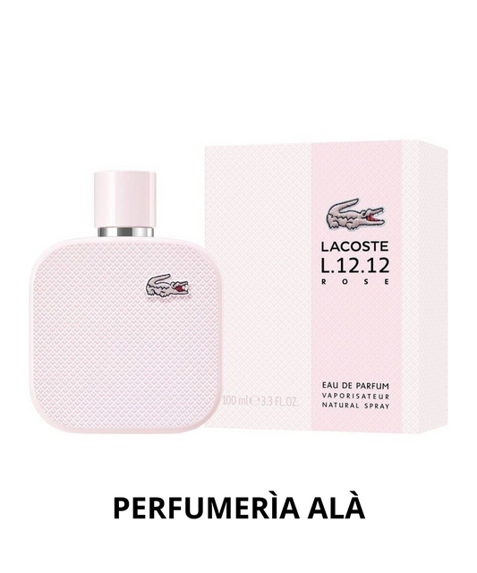 LACOSTE FRAGANCES L.12.12 EAU DE PARFUM ROSE FOR HER