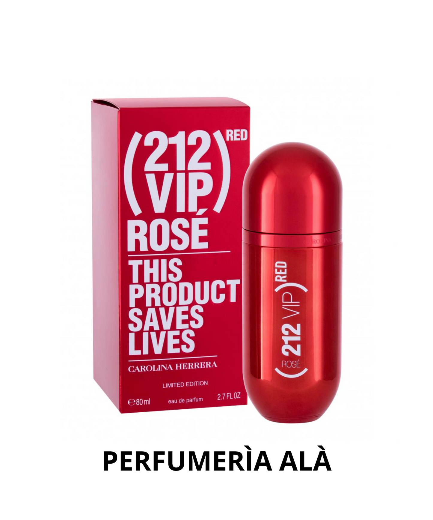 CAROLINA HERRERA 212 VIP ROSE RED