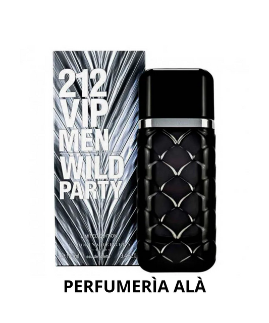 CAROLINA HERRERA 212 VIP MEN WILD PARTY