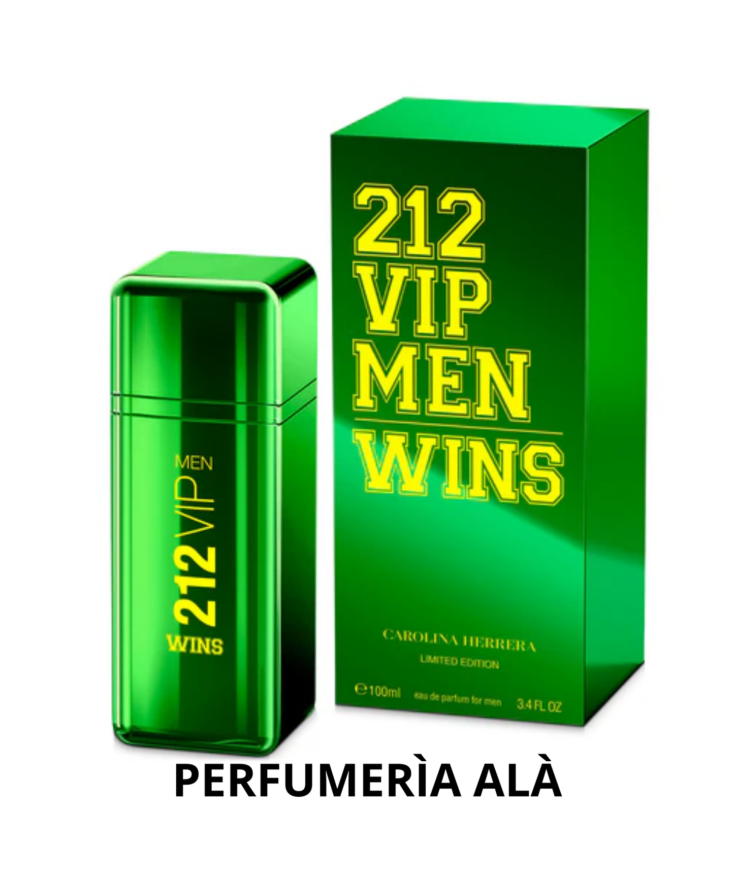 CAROLINA HERRERA 212 VIP MEN WINS