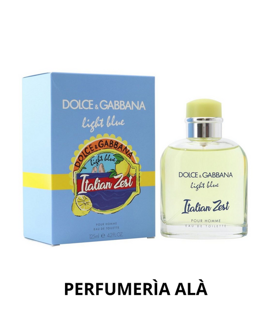 DOLCE&GABBANA LIGHT BLUE ITALIAN ZEST MEN