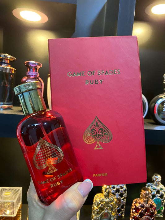 JO MILANO PARIS GAME OF SPADES RUBY