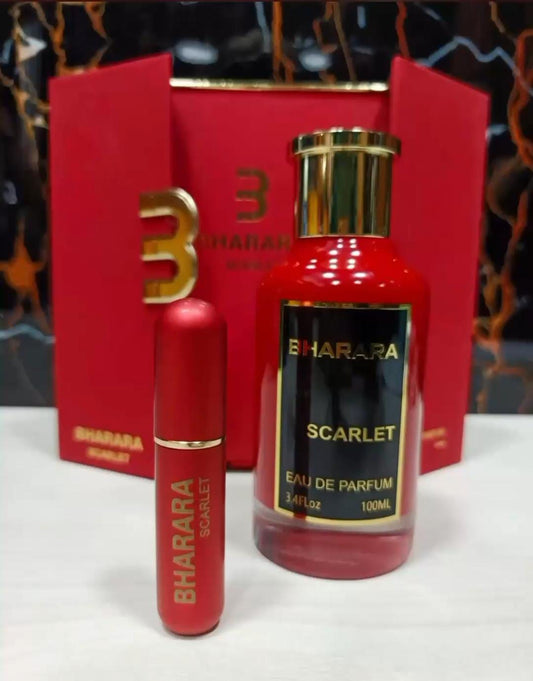 BHARARA SCARLET EN ESTUCHE DE LUJO