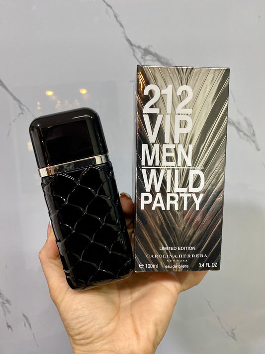CAROLINA HERRERA 212 VIP MEN WILD PARTY